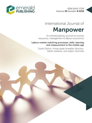 cover image of International Journal of Manpower, Volume 39, Number 8